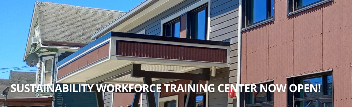 Learn more about green jobs training at the Sustainability Workforce Center.